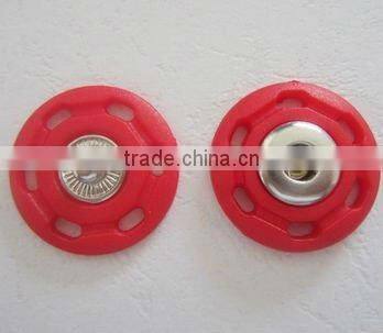 two parts plastic snap button