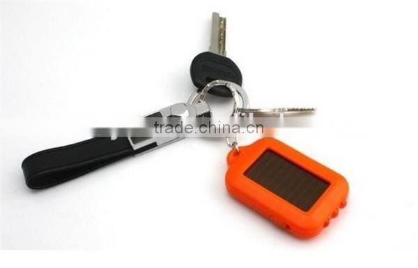 3 Leds Solar Panel Sun Power Energy Torch Flashlight