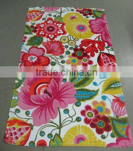 microfiber suede printing beach towel