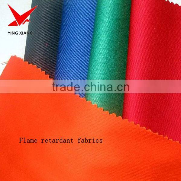 2015 popular selling 100% Cotton flame retardant workwear fabric