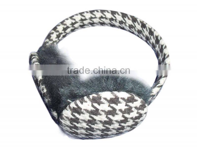 cheap price earmuff, promotion type earmuff, plush/fleece/knitted fashion earmuff
