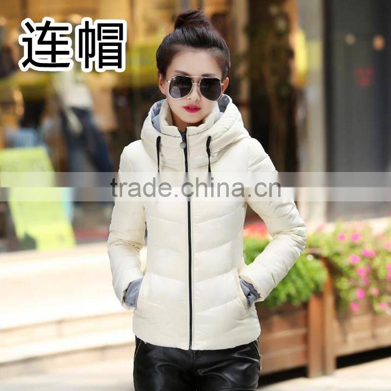 Winter Jacket Women 2017 New Europe Style Hooded Slim Winter Plus Size Parkas