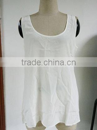 Fancy Design Womens Color Black Silk Top