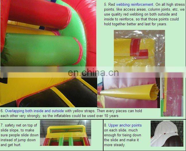 New Designed Jungle Theme Inflatable Playground