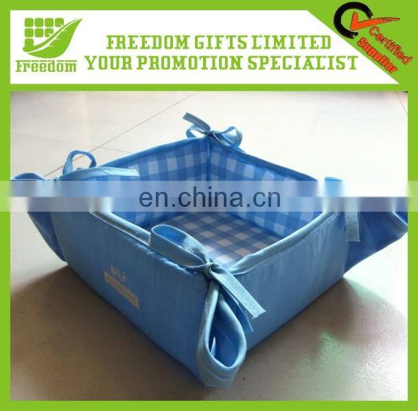 Customized Logo Promotional Cotton Storage Basket