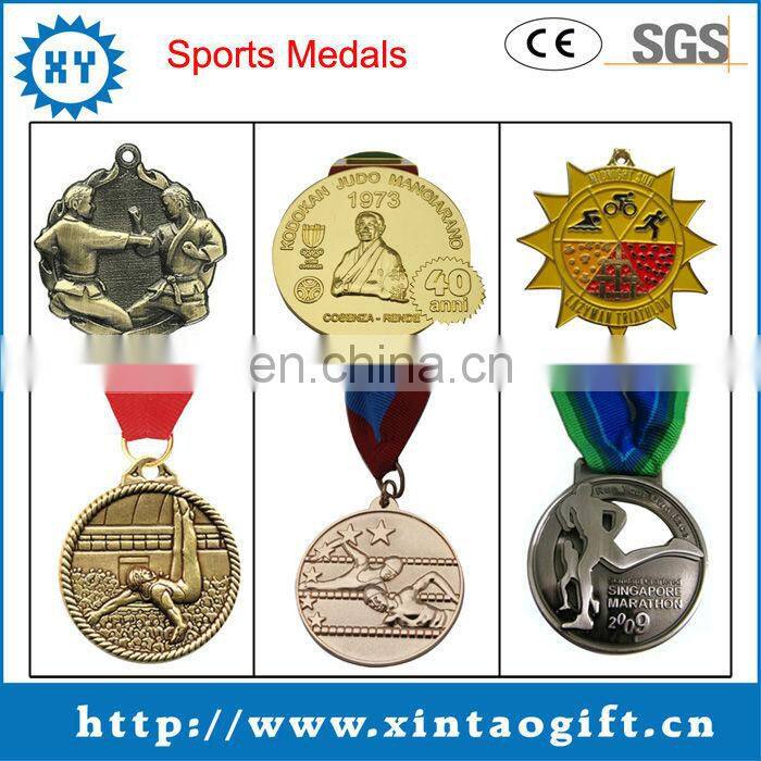 Souvenir items gold metal trophy for promotion