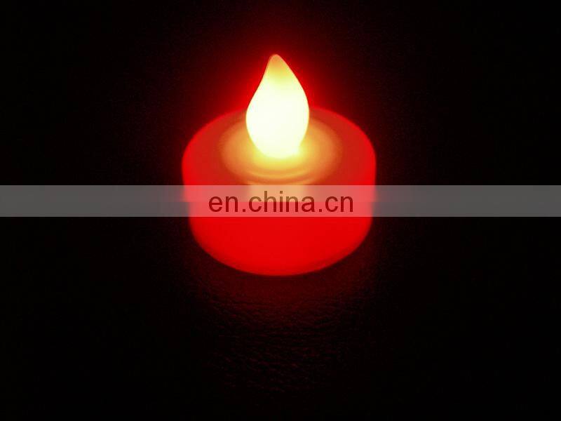 led candles with real flame/led bulb lights candle for deco/color led candle with battery
