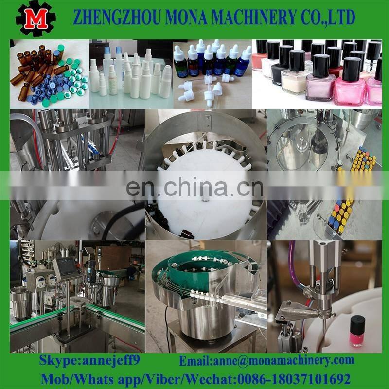 Hot sale Sealing Capping Feeding Automatic Super Glue Filling Machine, Bottled Filling Machine
