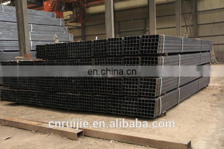 Steel welded square hollow section 40x40x2.5, mild rectangular steel tube standard sizes