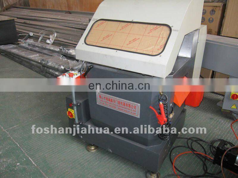 90 degrees of gas-liquid swing table cut for Aluminum windows and doors