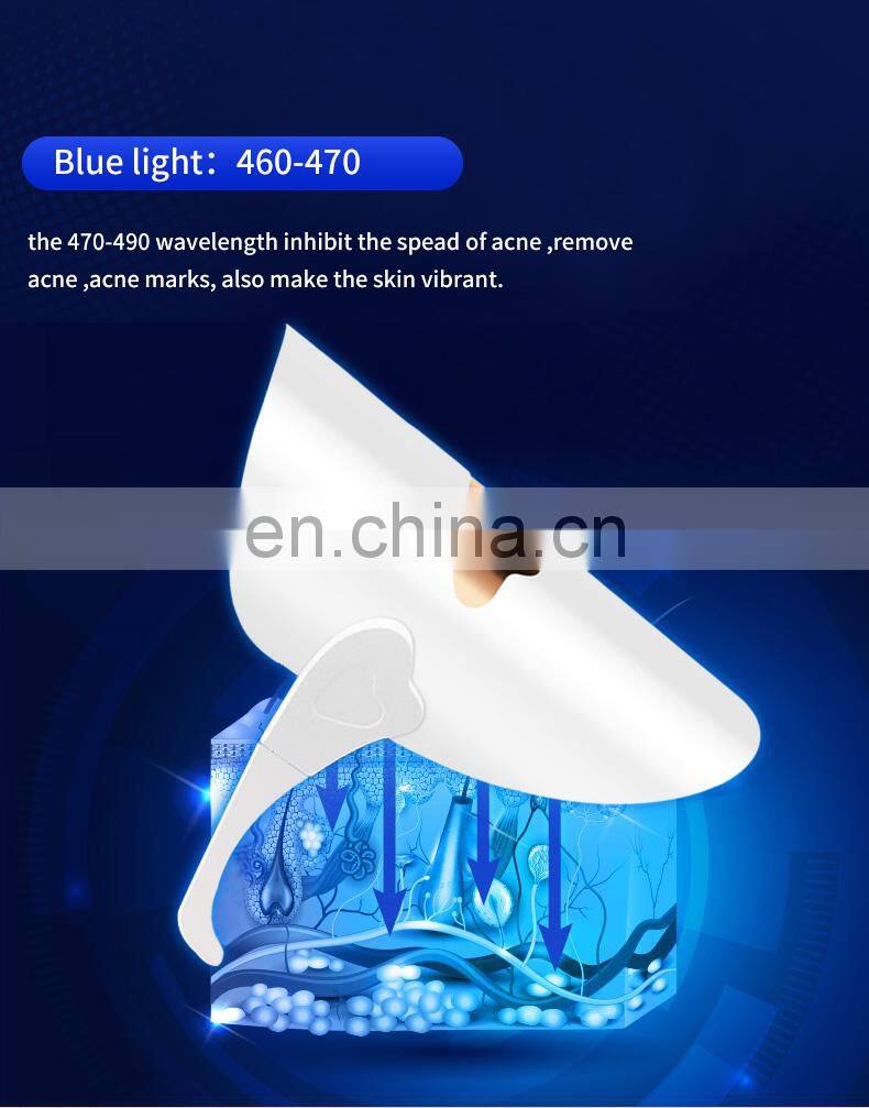 amazon hot sale led light therapy facial skin care mask