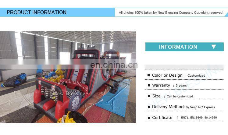 Outdoor Largest Inflatable Obstacle Course for Adults,Adrenaline Rush cheap inflatable obstacle course challenge