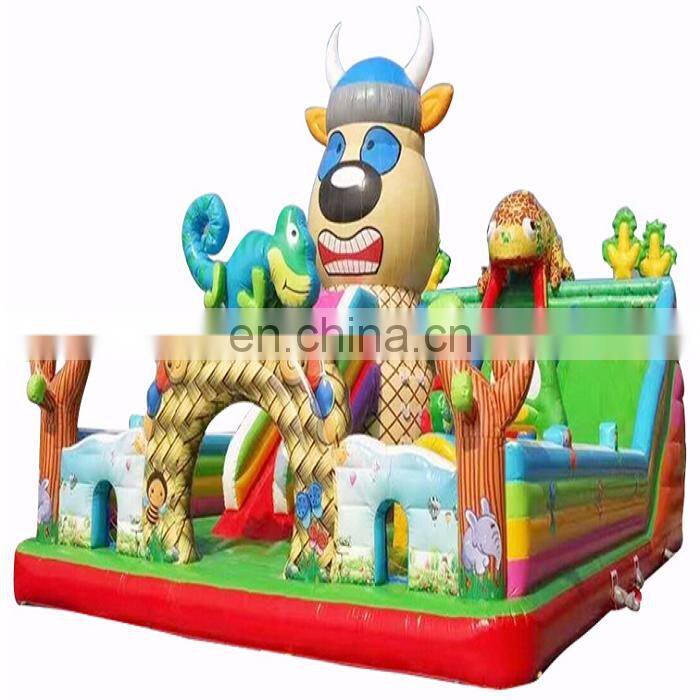 Fun City Types Inflatable Amusement Park Inflatable Amusement Park Game
