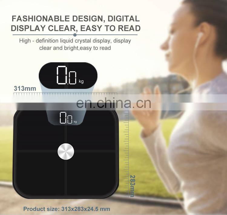 Multi Function Muscle Bone 180Kg Digital Body Weight Bathroom Analysis Body Fat Scale