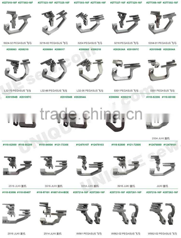 Feed dog of sewing machine