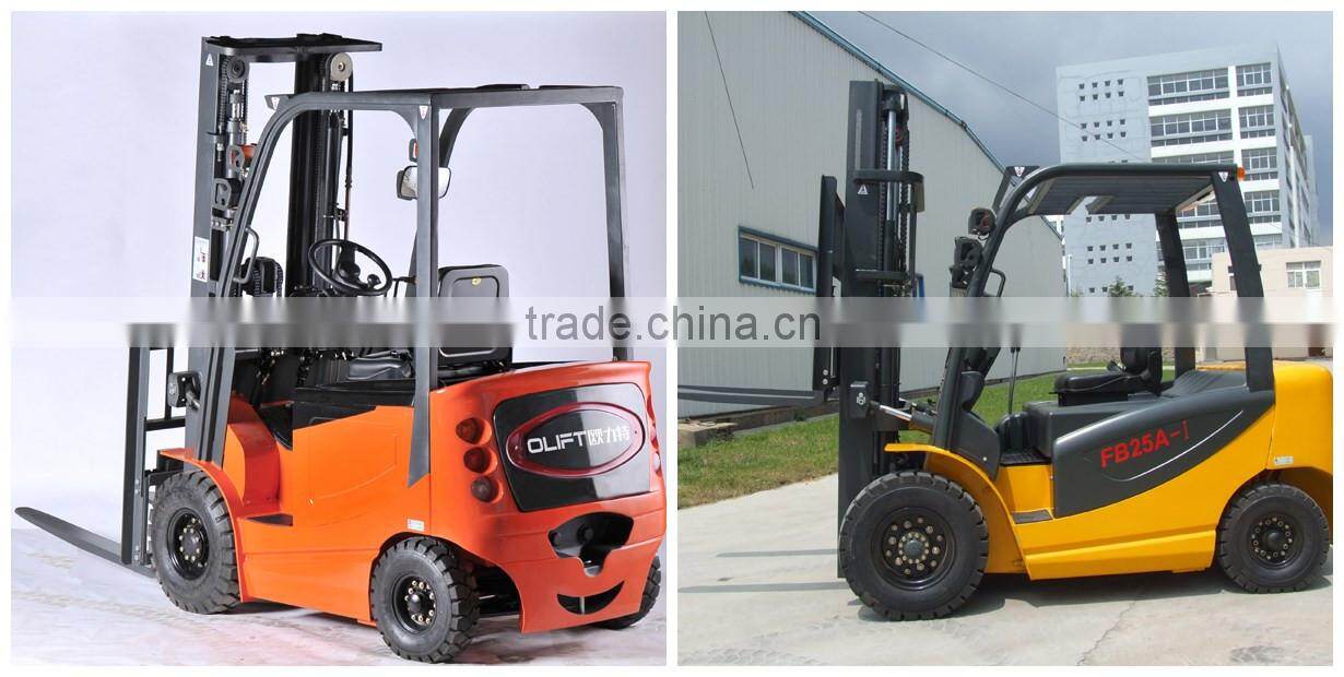 3000kg Four-Wheel Cheap DC/AC Electric Forklift FB30