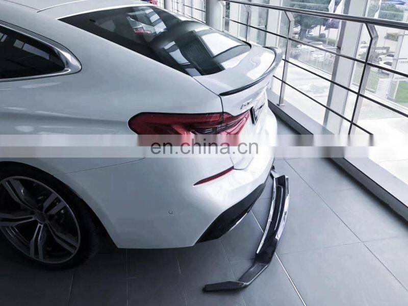 For BMW 6 Series GT Carbon Fiber Front Lip Back Lip and Tail Wing rear spoiler