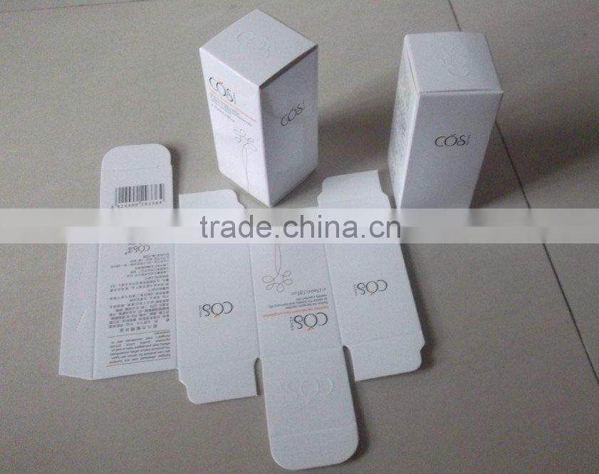 silver stamp cosmetic packaging