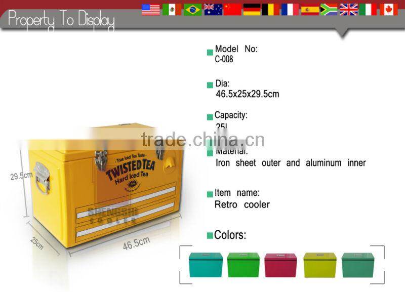 Ice cooler ice chest beer cooler (C-008)