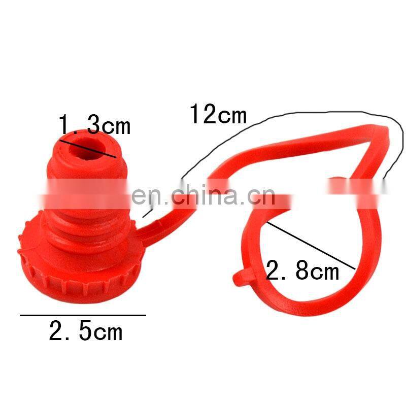 Kitchen Silicone Anti-lost beer corks hanging Button sealing plug wine stopper seasoning cork stoppers