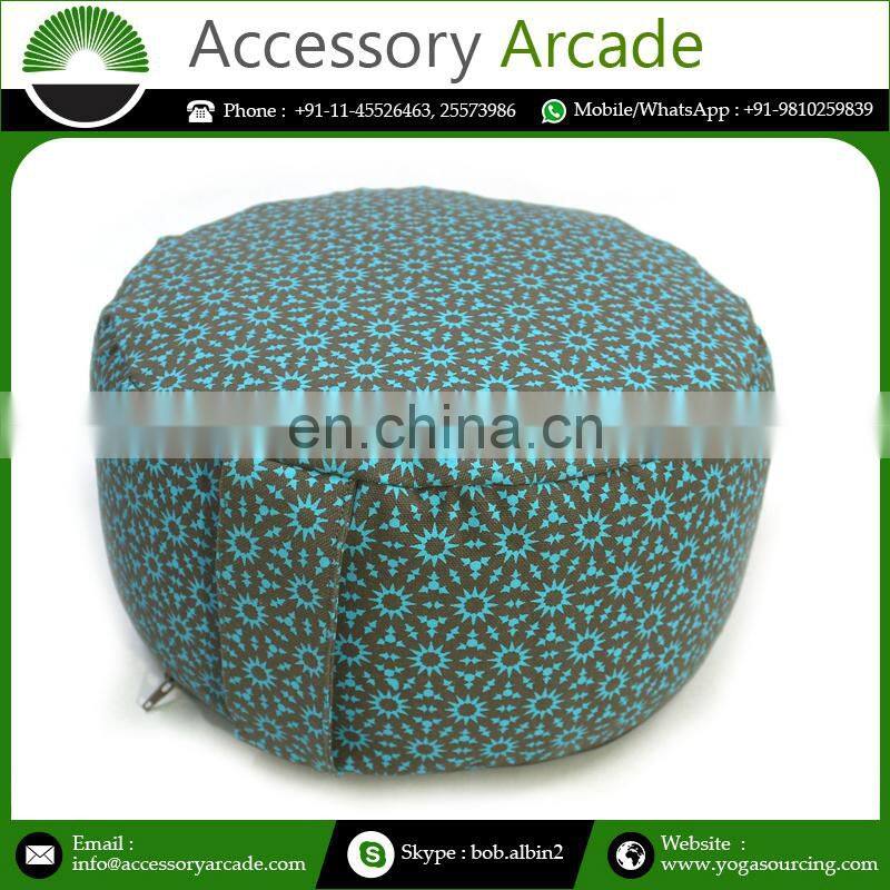 OEM Manufacturer Embroidered Zafu Meditation Cushions for Comfortable Sitting Buy At Lowest Price