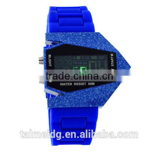 Excellent design digital aircraft watch