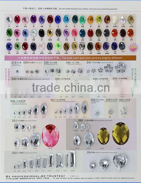 super fancy trangle acrylic stone with claw cup