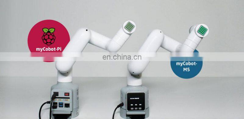 MyCobot-Pi 6 Axis Payload 250G Robotic Mechanical Arm For Image Recognition ROS Education AI