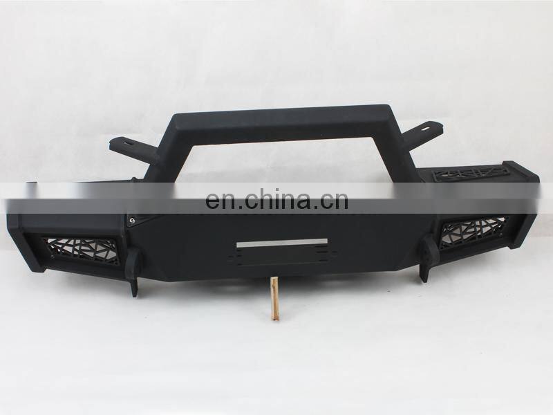 Offroad Black Front Bumper for Jeep Wrangler JK 07+ Accessories Steel Front Bar