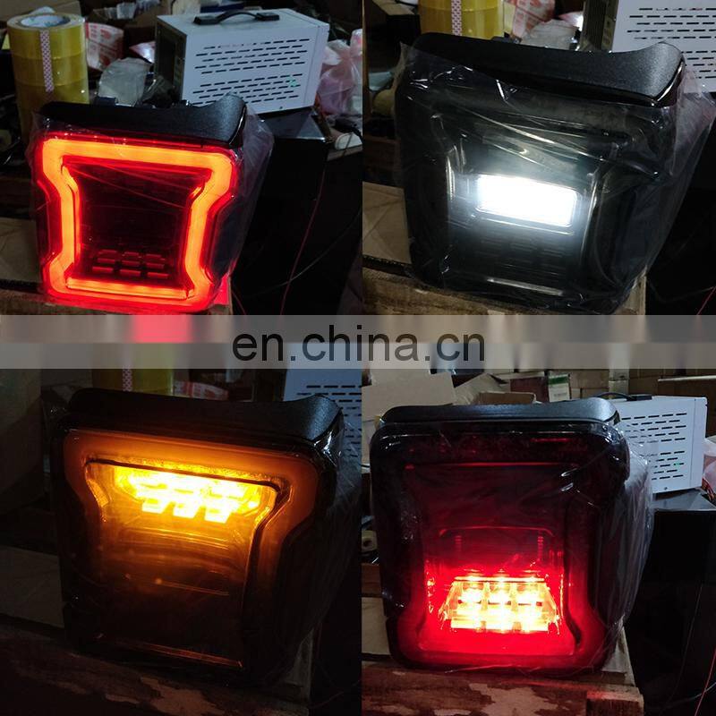 Maiker black taillight for Jeep Wrangler JL 2018+ new rear light auto lighting parts
