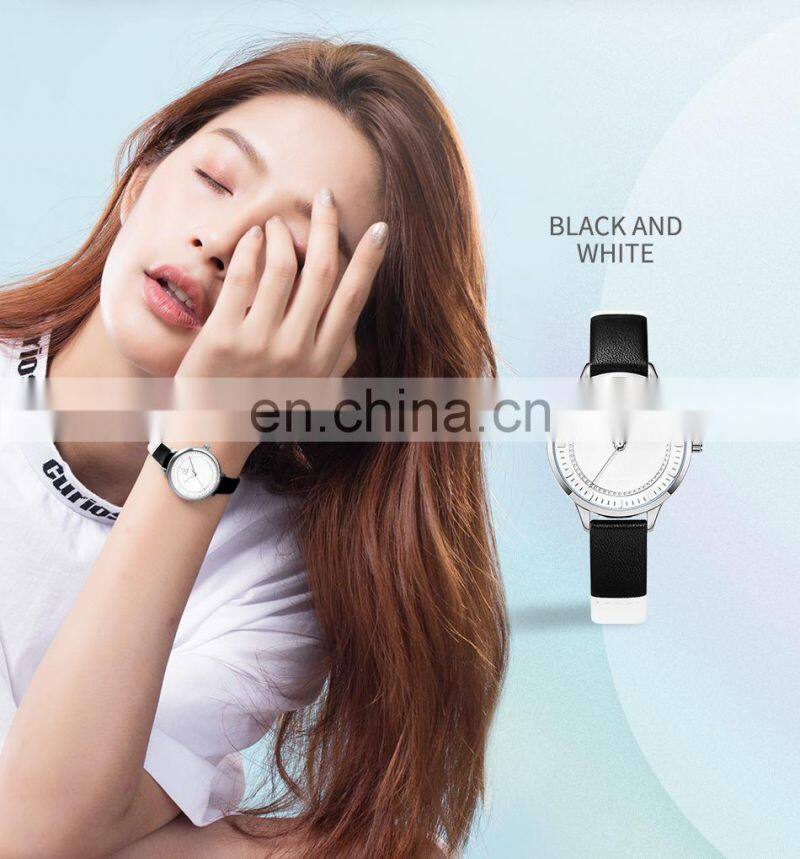 Shengke 9026 Latest Girls Quartz Watches Small Case Scale Waterproof Fashion Watches Ladies Simple