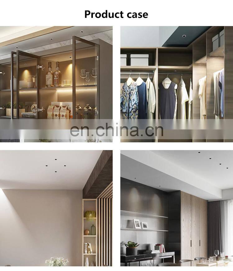 High Quality Aluminum Recessed Mini Ceiling Lamp Showroom Warehouse Museum 3W LED Down Light
