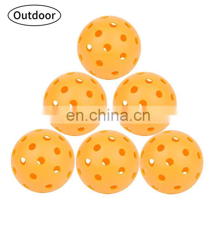 2020 New USAPA Standard Outdoor 40 Holes Pickleball Balls for Sports gift