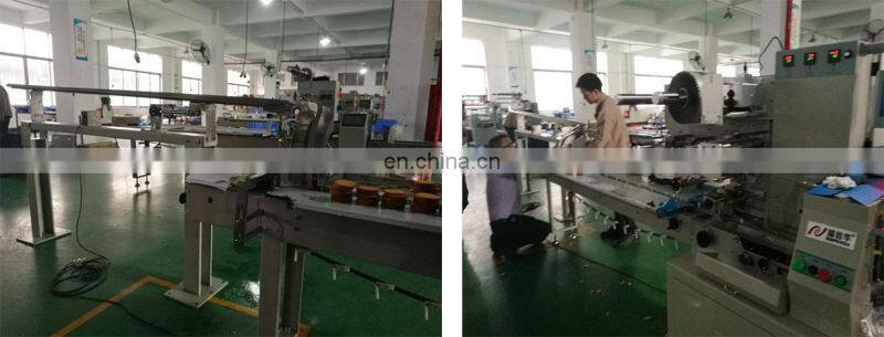 Automatic Flow pillow biscuit cookies protein bar cake bread chocolate bar multi-function packaging machines