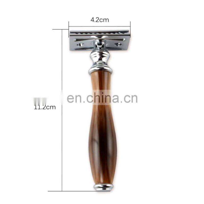 Foshan Custom Resin Handle Fashion Shaver Safety Shaving Razor