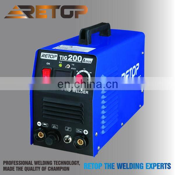 Newest Hot Selling Best Price Digital Voltmeter for Welding Machine TIG 160A/200A/250A DC TIG Welding Mild Steel DC MOTOR 7.5KVA