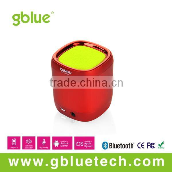 OEM factory outdoor fashion design long time standby wireless bluetooth speaker with line in function