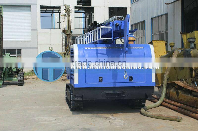 Pore forming fast!Strong drill ability!Easy to operate!hydraulic system! HF300Y Foundation of Buildings Drilling Rigs