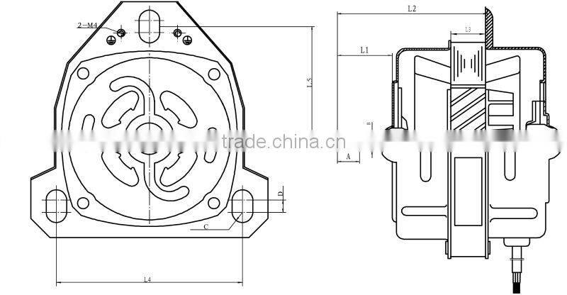 copper wire Washing Machine Motor
