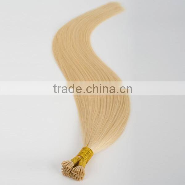 100 strands, 1g per strand i tip human hair extension no shedding