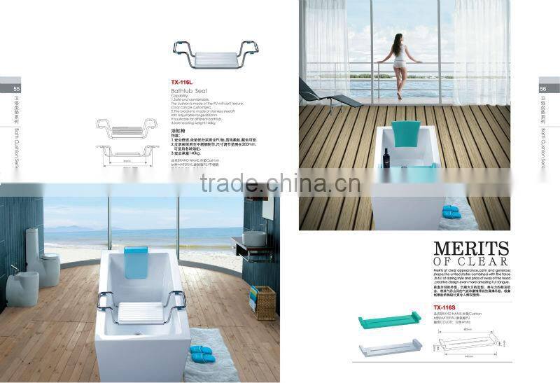 Newest Arrival Wall Mounted Folding Shower Seat TX-116B
