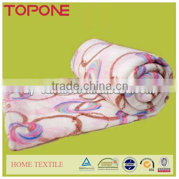 Professional company pretty colorful cheap wholesale mink blankets