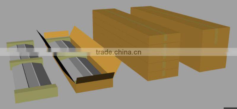 High efficiency 38W 5250lm 140lm/W W172*L1250mm pendant led linear light