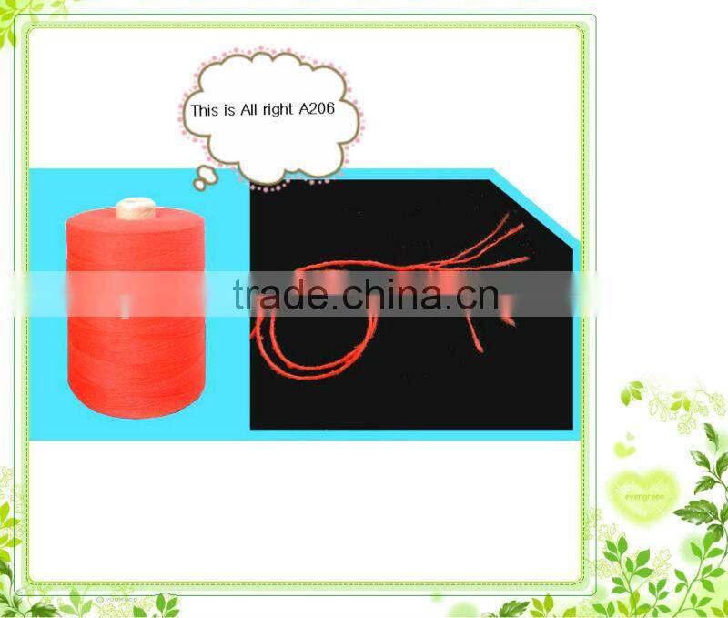 All Right A206 100% polyester spun bag closing/sewing thread