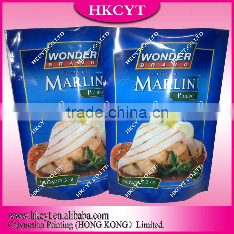 cheap customized stand up zipper bag