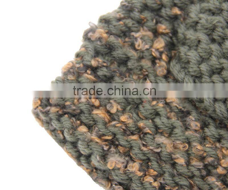 2015 Newest Fashion Women's Warm Soft Acrylic Knitting Flower Bow Knot Headband