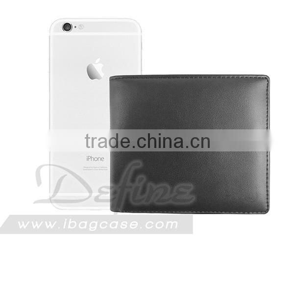RFID Blocking Wallet New Black Leather Men's Wallet