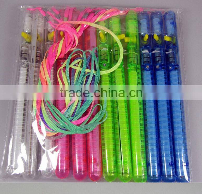 Multi Colorful 7 modes Flashing LED Night Light Lamp Wand Glow Sticks Strap Camp Party Festival