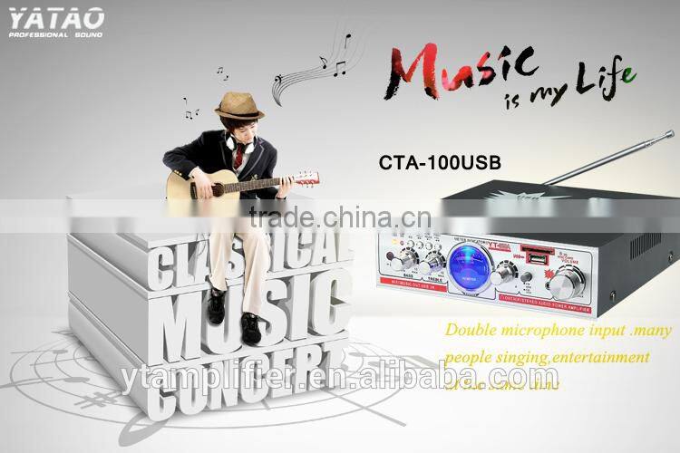 usb pa system digital mini amplifier YT-328A/FM SD/USB