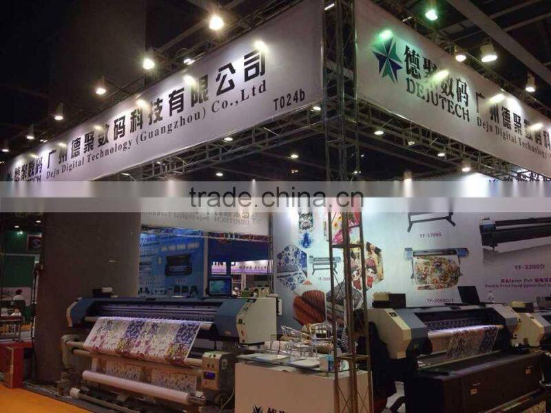 roll to roll cloth printing machine with two dx5 print head, cloth printing machine